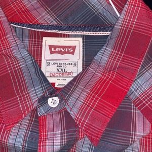 XXL Levi's Western Style Snap Shirt